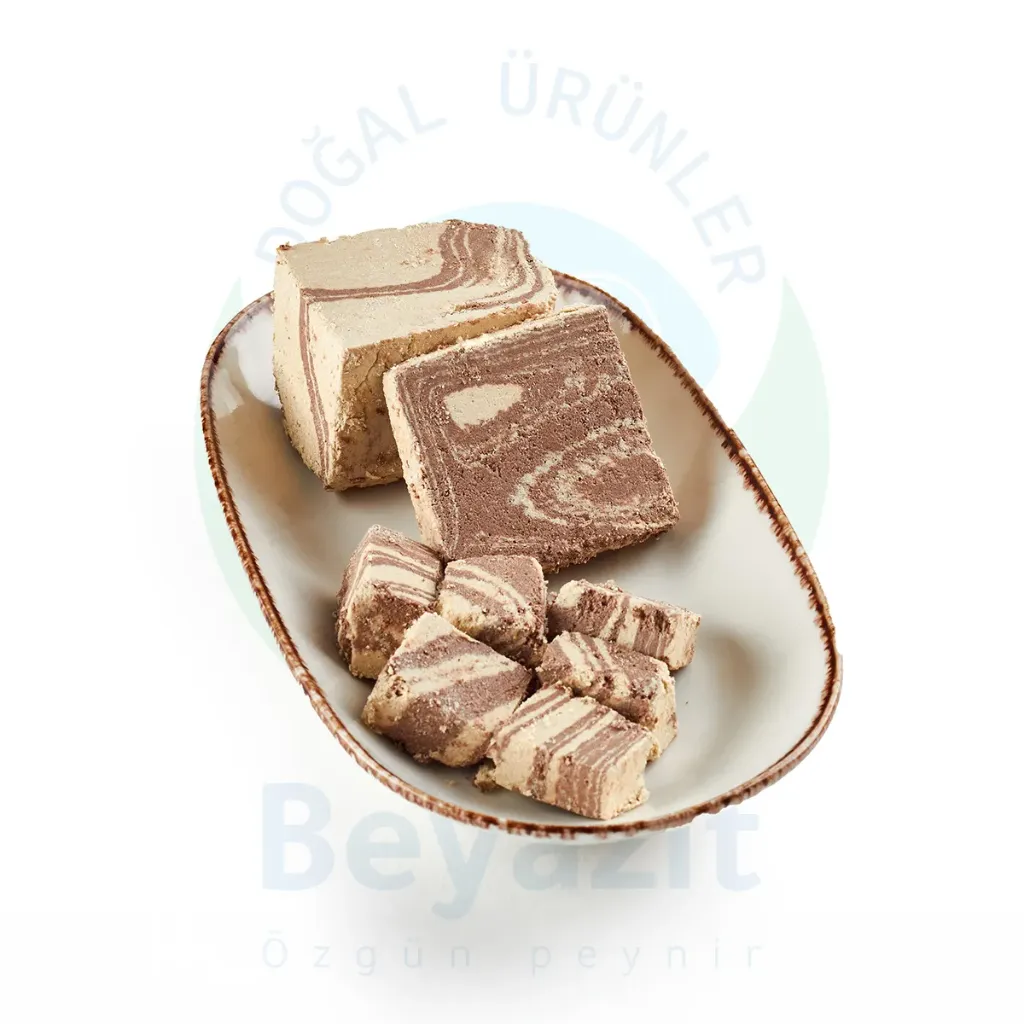 حلاوة طحينية بالشيكولاته