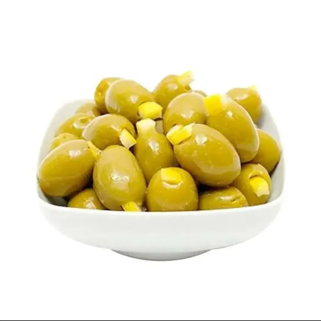 زيتون اخضر بالليمون