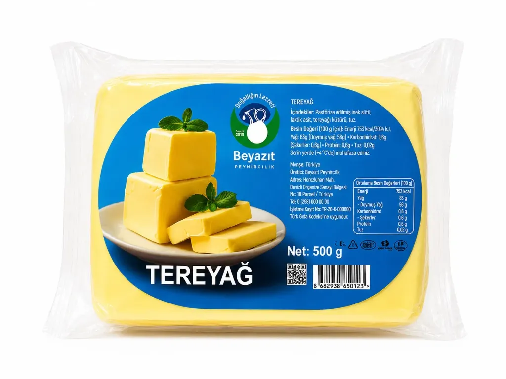  Trakya Tereyağı 500 gr